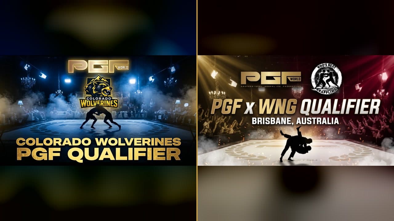 Colorado Wolverines and PGF x WNG Brisbane qualifier replay artwork side by side.